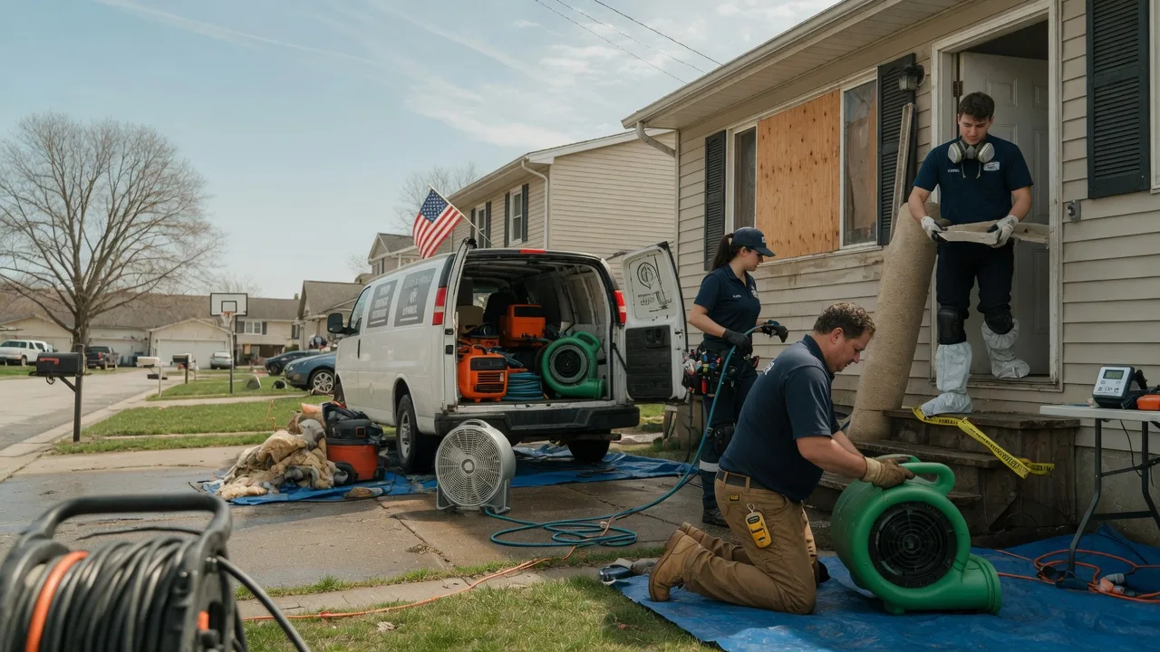 Water Damage Restoration in Ellendale, DE near me